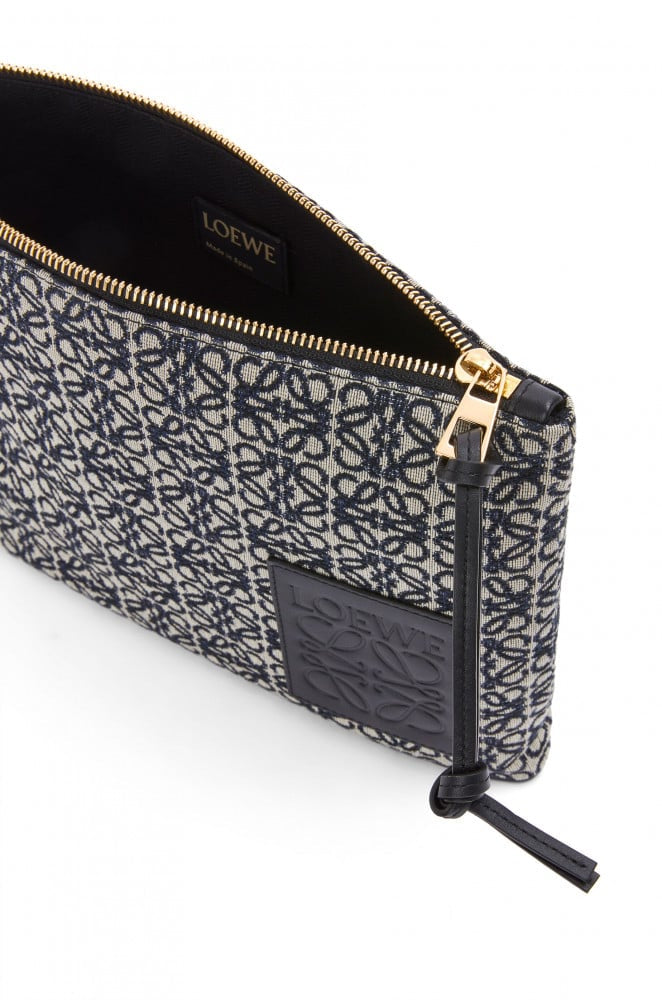 Cuero | Anagram Jacquard Oblong Pouch
