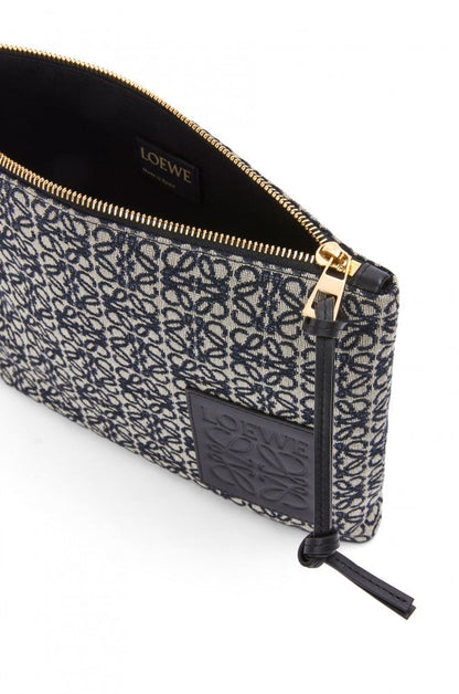 Cuero | Anagram Jacquard Oblong Pouch