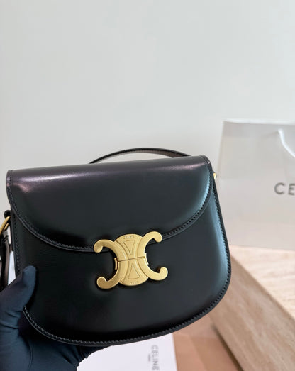 Cuero | Monogram Saddle Crossbody Bag
