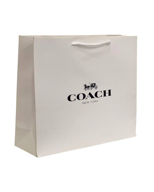 Cuero | Medium White Shopping Bag