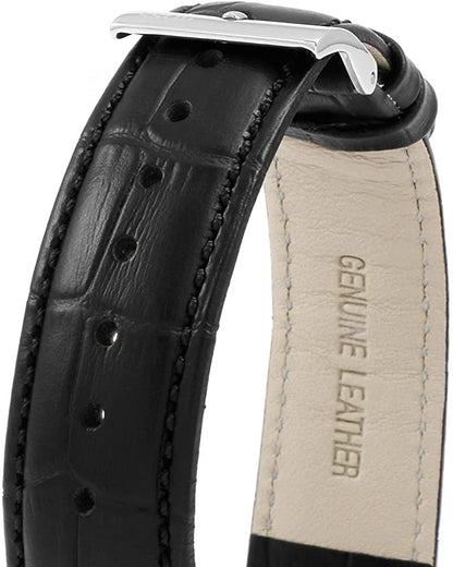 Cuero | Original Hugo Boss Men's Blue Dial Leather Band Watch 1513283