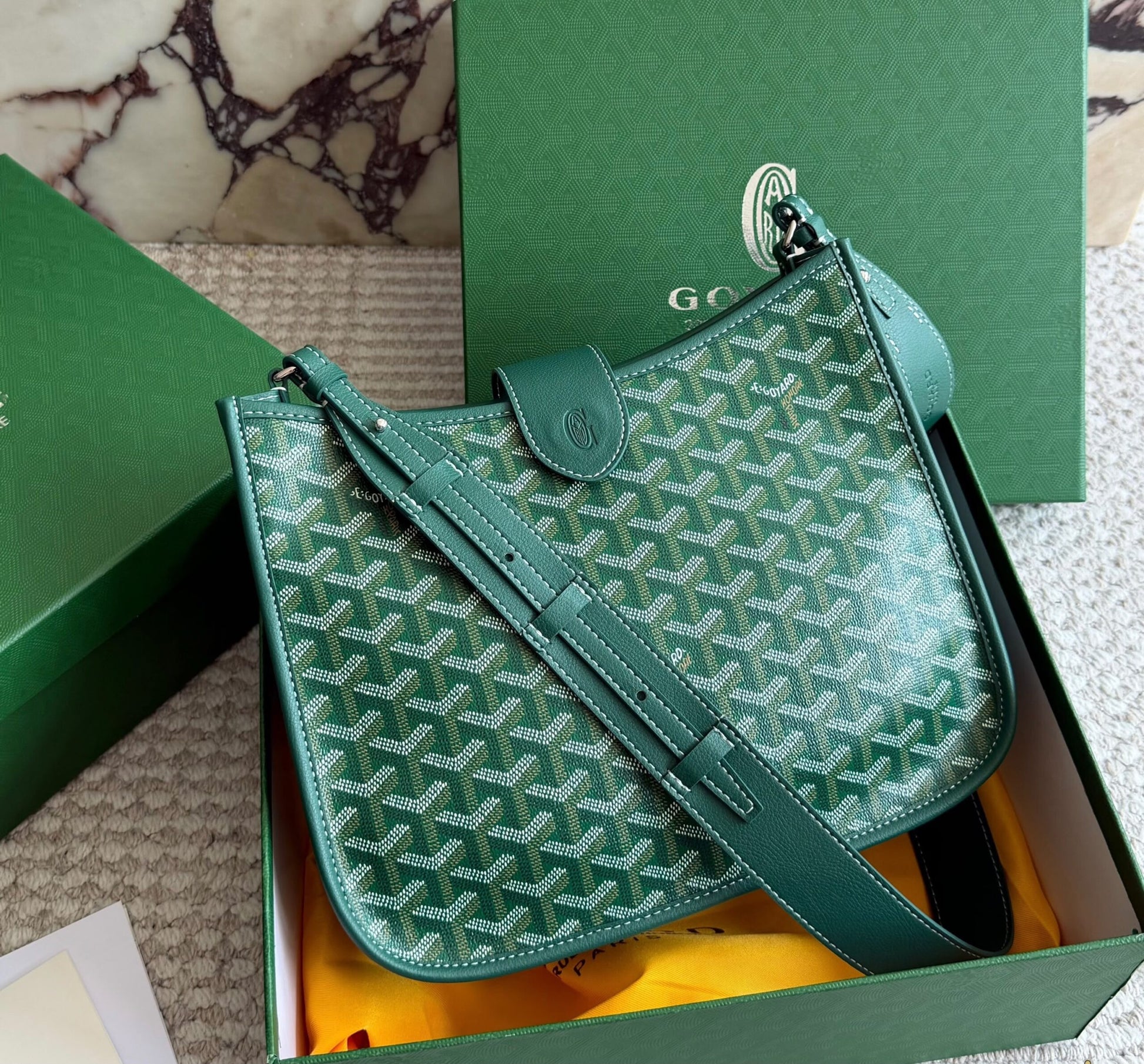 Goyard Hobo Bag – Goyardine Green