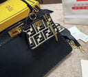 Fendi Peekaboo ISeeU Mini – Black Leather with FF Charm