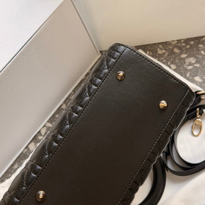 Cuero | Quilted Mini Top-Handle Bag