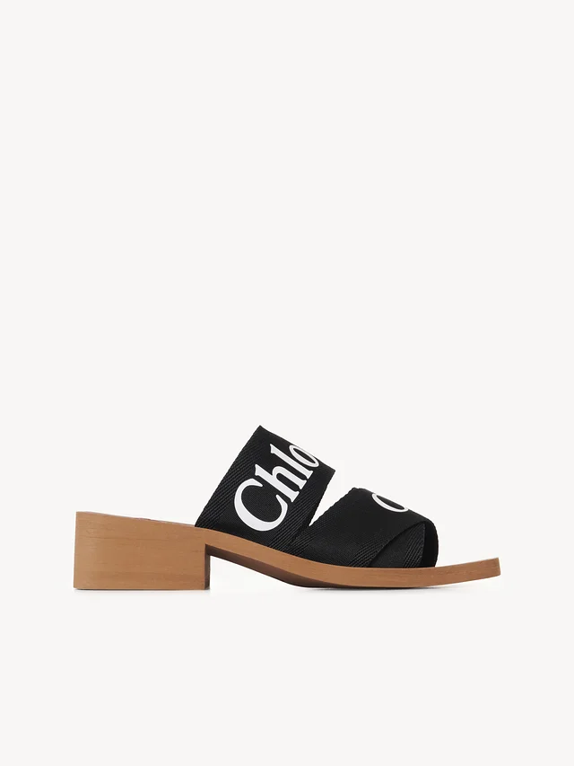 Cuero | Woody heeled mule