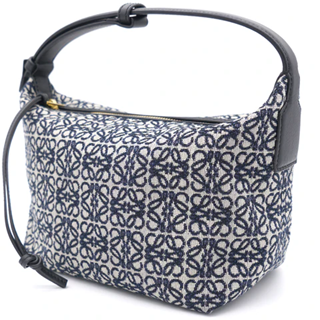 Cuero | Small Cubi Anagram Jacquard Canvas Shoulder Bag