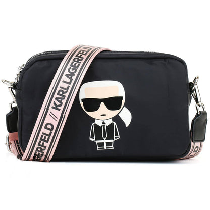 Cuero | Black Handbag Crossbody Wash Bag