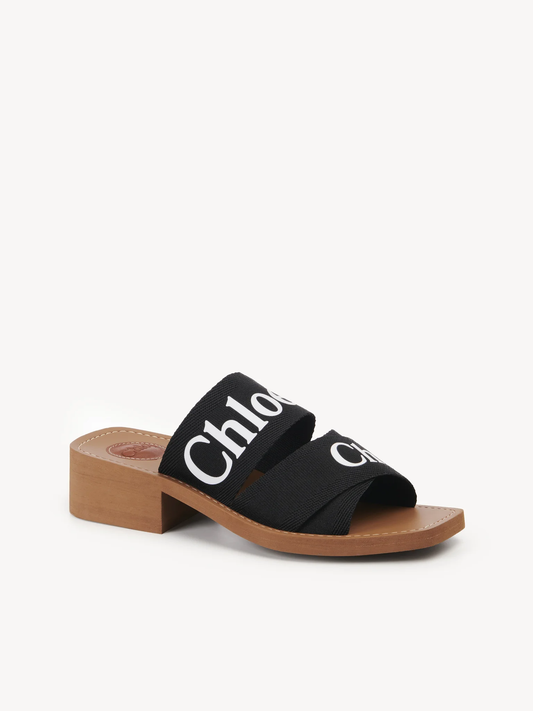Cuero | Woody heeled mule