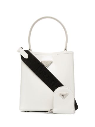 Cuero | Panier small brushed leather bag