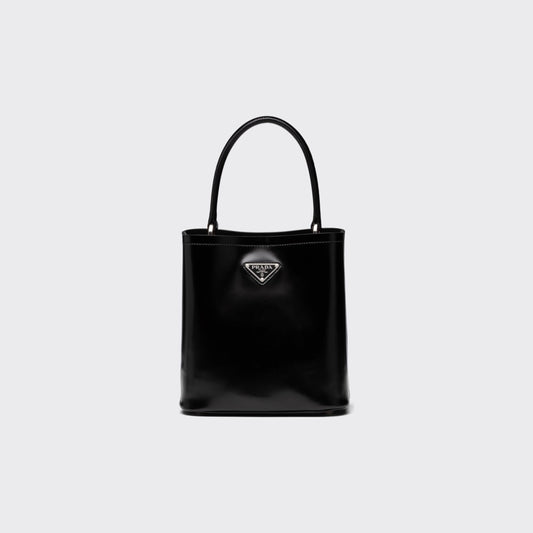 Cuero | Panier brushed leather bag
