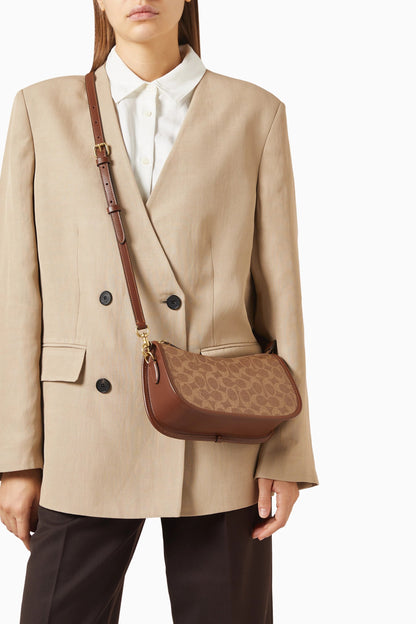 Cuero | WAVERLY BAG IN SIGNATURE CANVAS