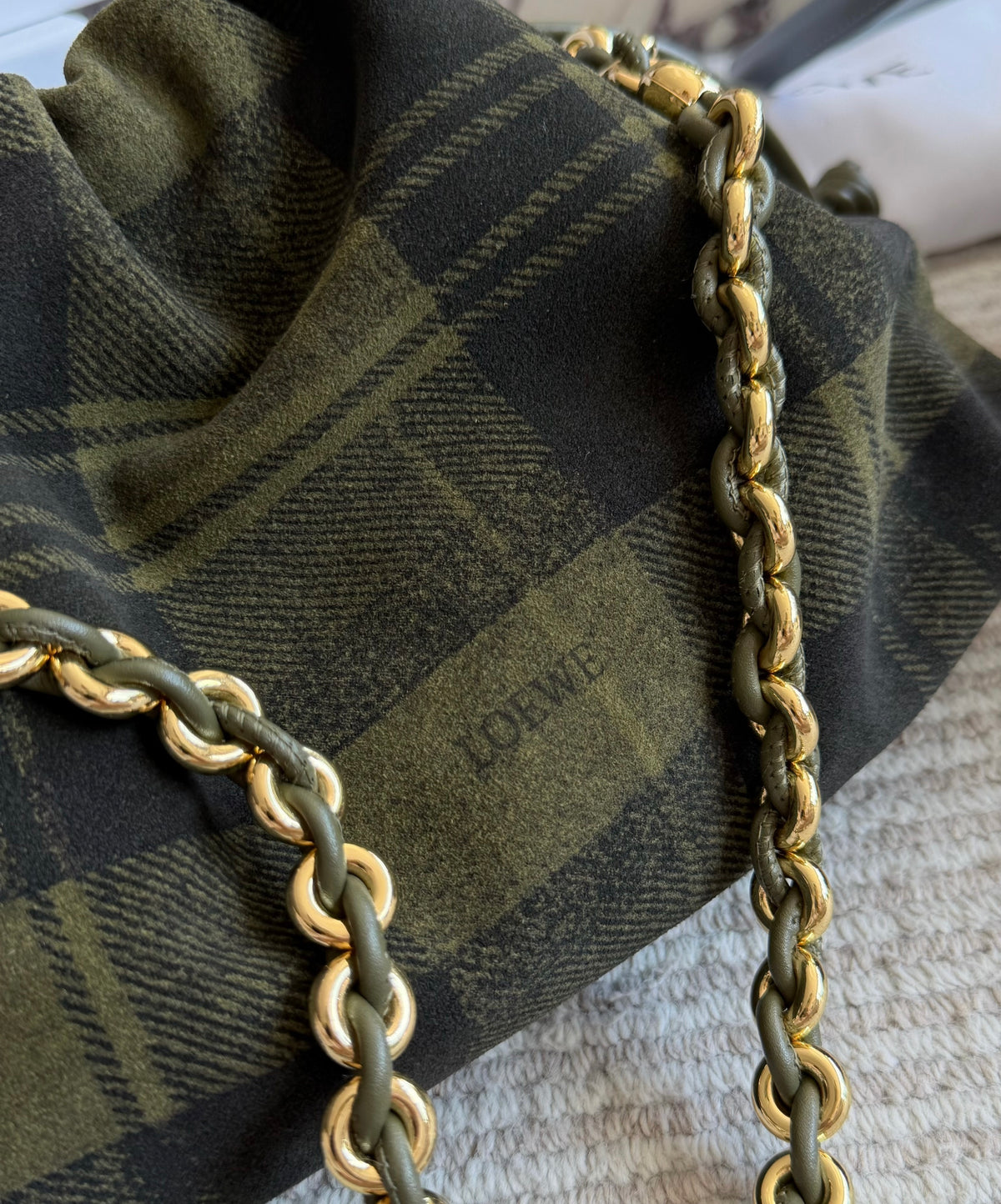 Cuero | Flamenco Plaid Mini