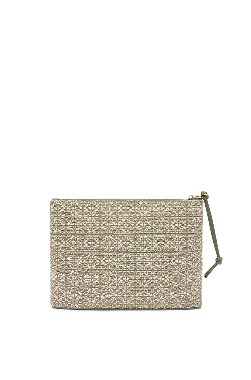 Cuero | Anagram Jacquard Oblong Pouch