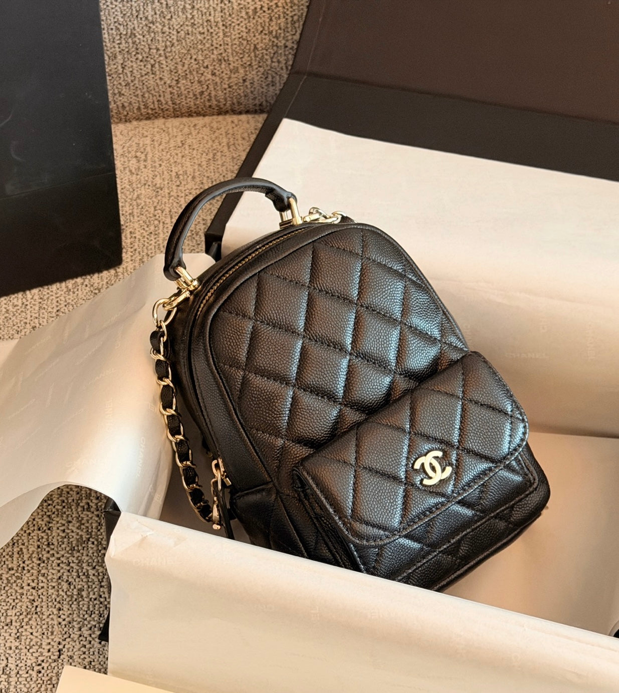 Cuero | Mini Quilted Backpack