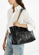 Cuero | SAINT LAURENT Niki shopping bag