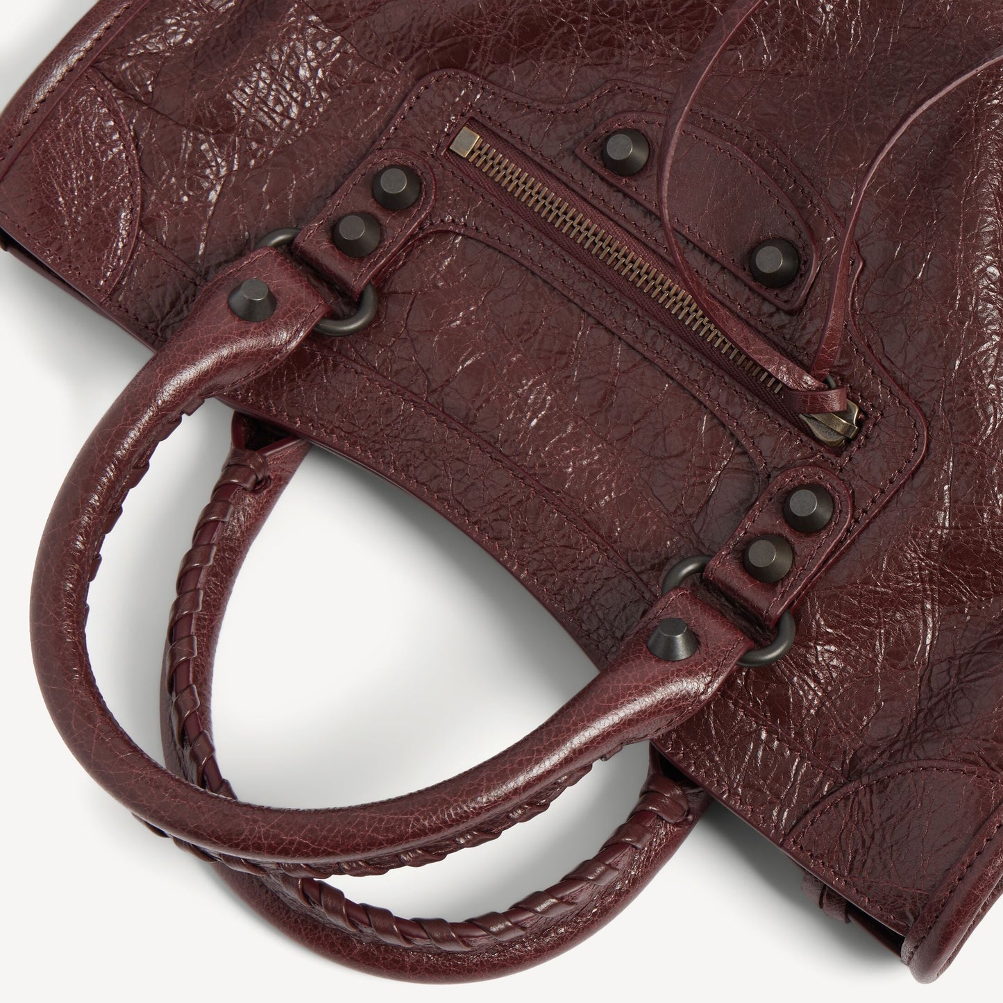 Cuero | WOMEN'S LE CITY BAG SMALL IN DARK BURGUNDY