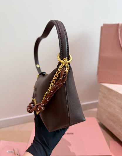 Cuero | Mini Shoulder Bag Brown
