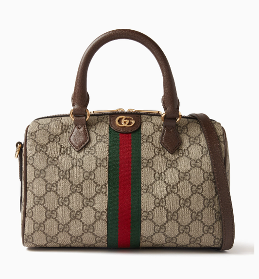 Cuero | Boston Duffle Bag in GG Canvas