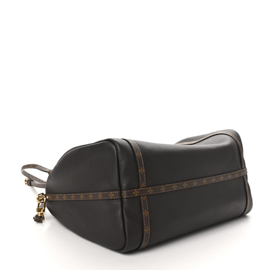 Cuero | Calfskin Monogram Express MM Mahogany