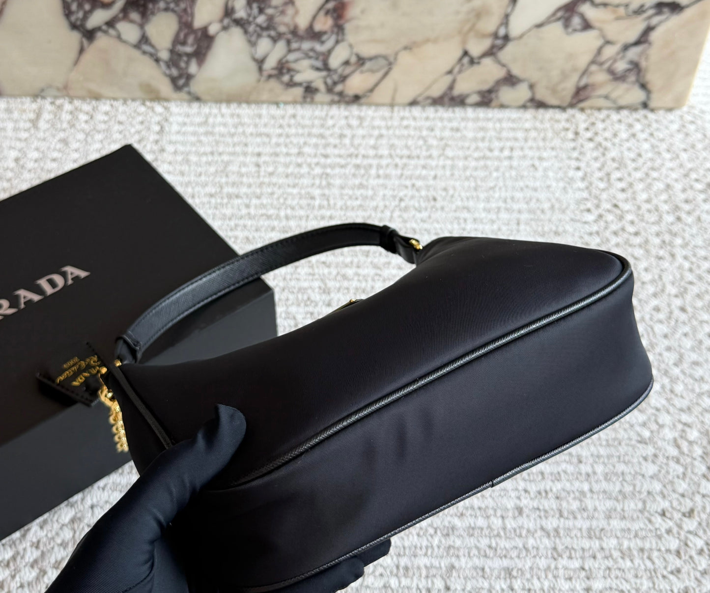Cuero | Nylon Shoulder Bag