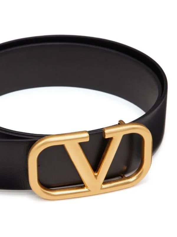Cuero | VLogo leather belt