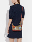 Coach X Peanuts Teri Shoulder Bag In Signature Canvas With Patches