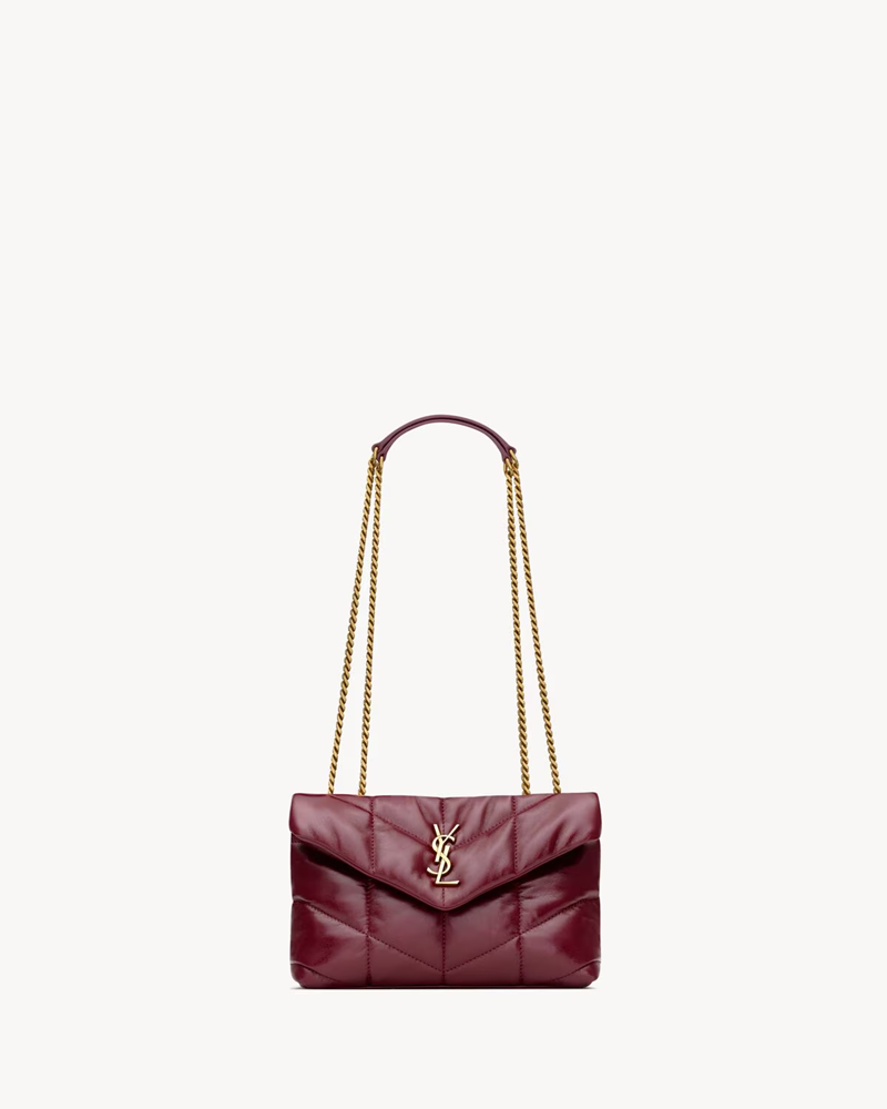 Cuero | Yves Toy Puffer in shiny leather