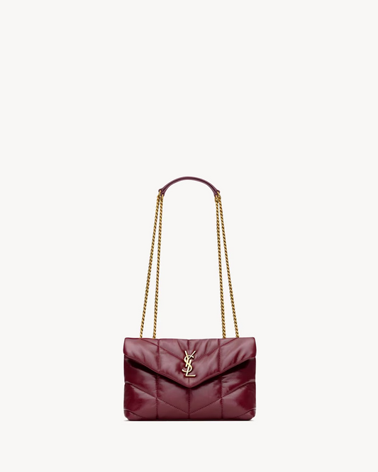 Cuero | Yves Toy Puffer in shiny leather