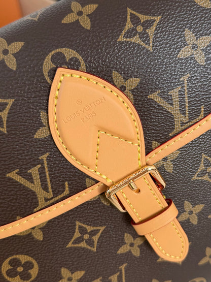 Cuero | Signature Monogram Buckle Top Handle Bag - Brown Monogram
