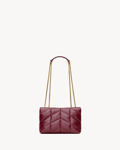 Cuero | Yves Toy Puffer in shiny leather