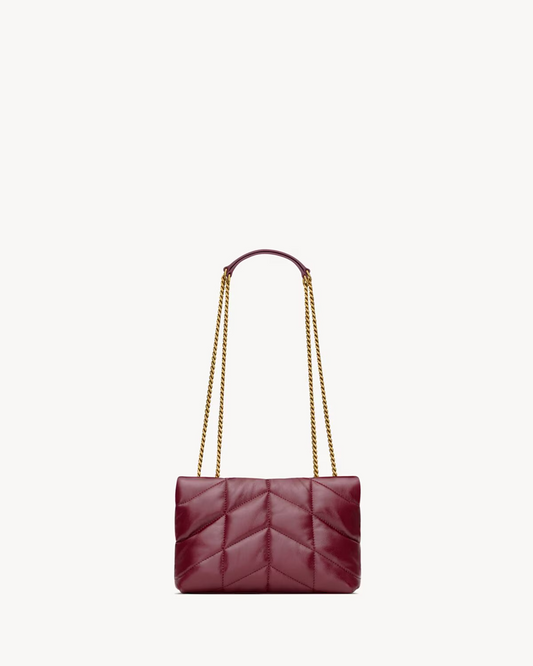 Cuero | Yves Toy Puffer in shiny leather