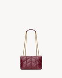 Yves Saint Laurent Toy Puffer in shiny leather