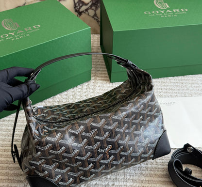 Cuero | Signature Monogram Hobo Bag