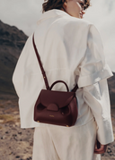 Polene Numéro Un Nano Edition Textured Burgundy