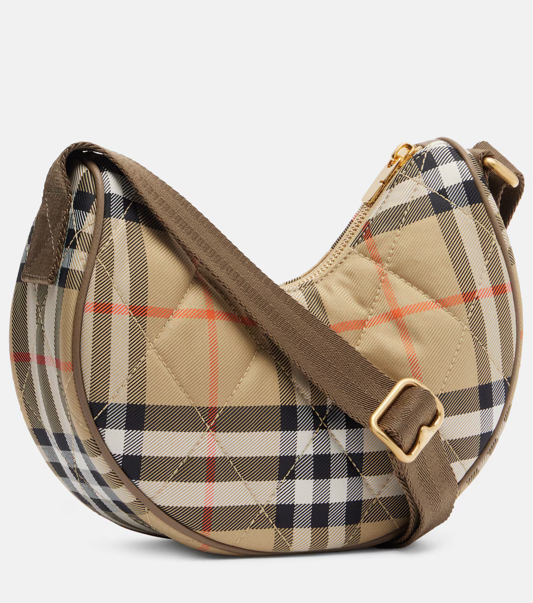 Cuero | Horseshoe Small Check crossbody bag