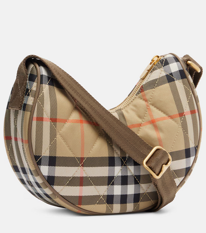 Cuero | Horseshoe Small Check crossbody bag