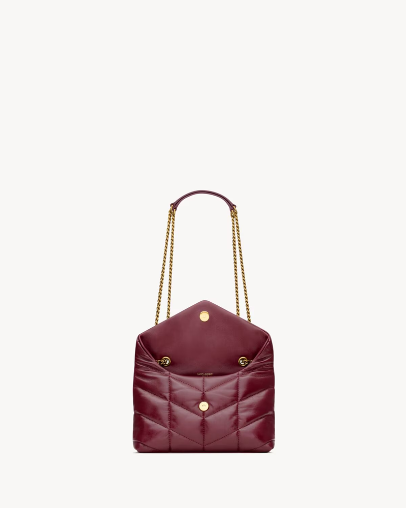 Cuero | Yves Toy Puffer in shiny leather