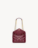 Yves Saint Laurent Toy Puffer in shiny leather