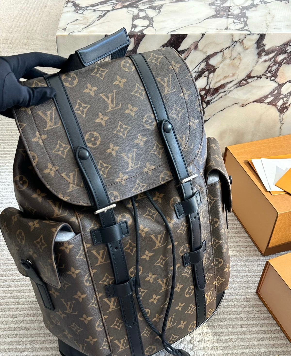 Cuero | Signature Monogram Backpack