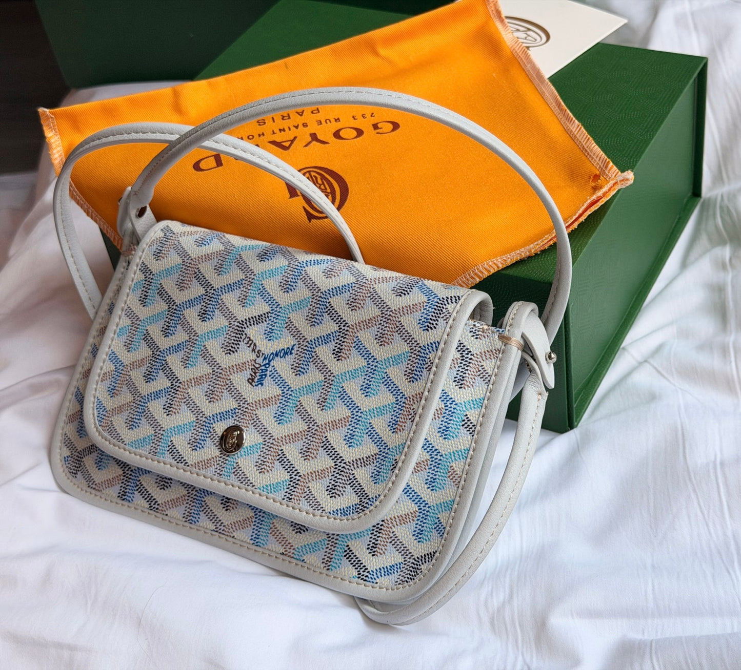 Cuero | Monogram Shoulder Bag Set