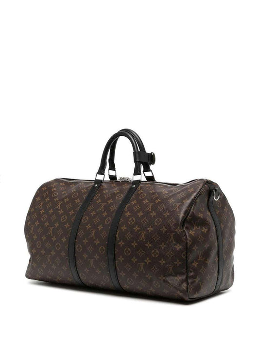 Cuero | Monogram Luggage Duffle Bag