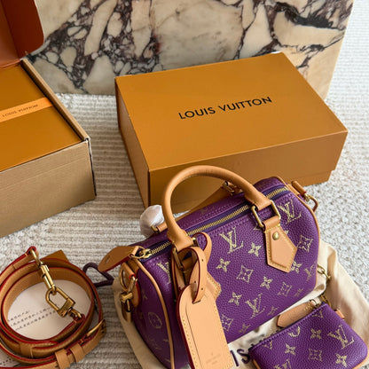Cuero | Monogram Mini Speedy Bag