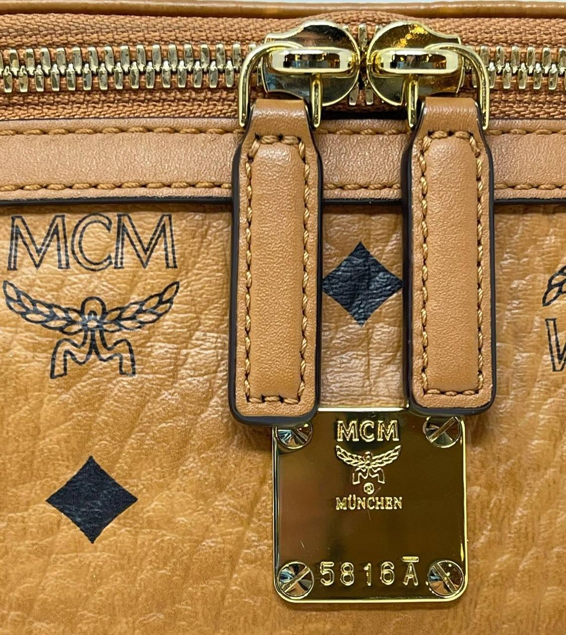 Cuero | MCM FURSTEN BELT BAG IN VISETOS