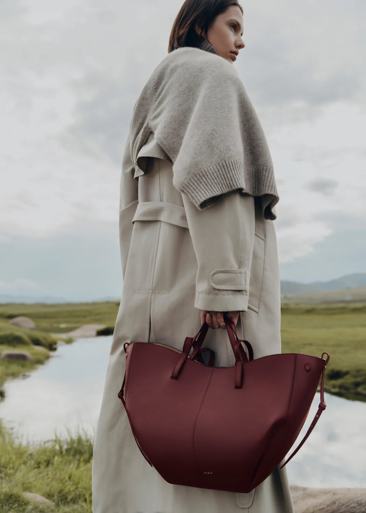Cuero | Cyme Edition Textured Black Cherry