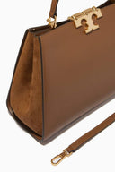 Tory Burch Eleanor leather tote bag in Camel