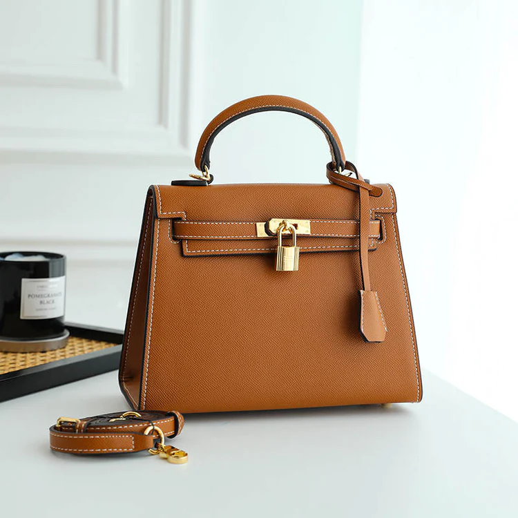 Cuero | Kelly Handbag In Camel