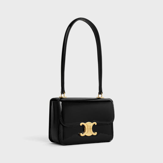 Cuero | TEEN GARANCE BAG IN PATENT CALFSKIN