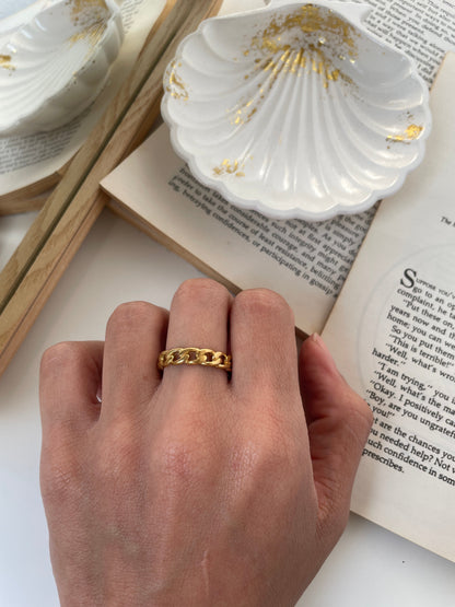 Cuero | Braid Ring