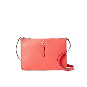 Cuero | Original Kate Spade New York Medium Top Zip Crossbody Bag