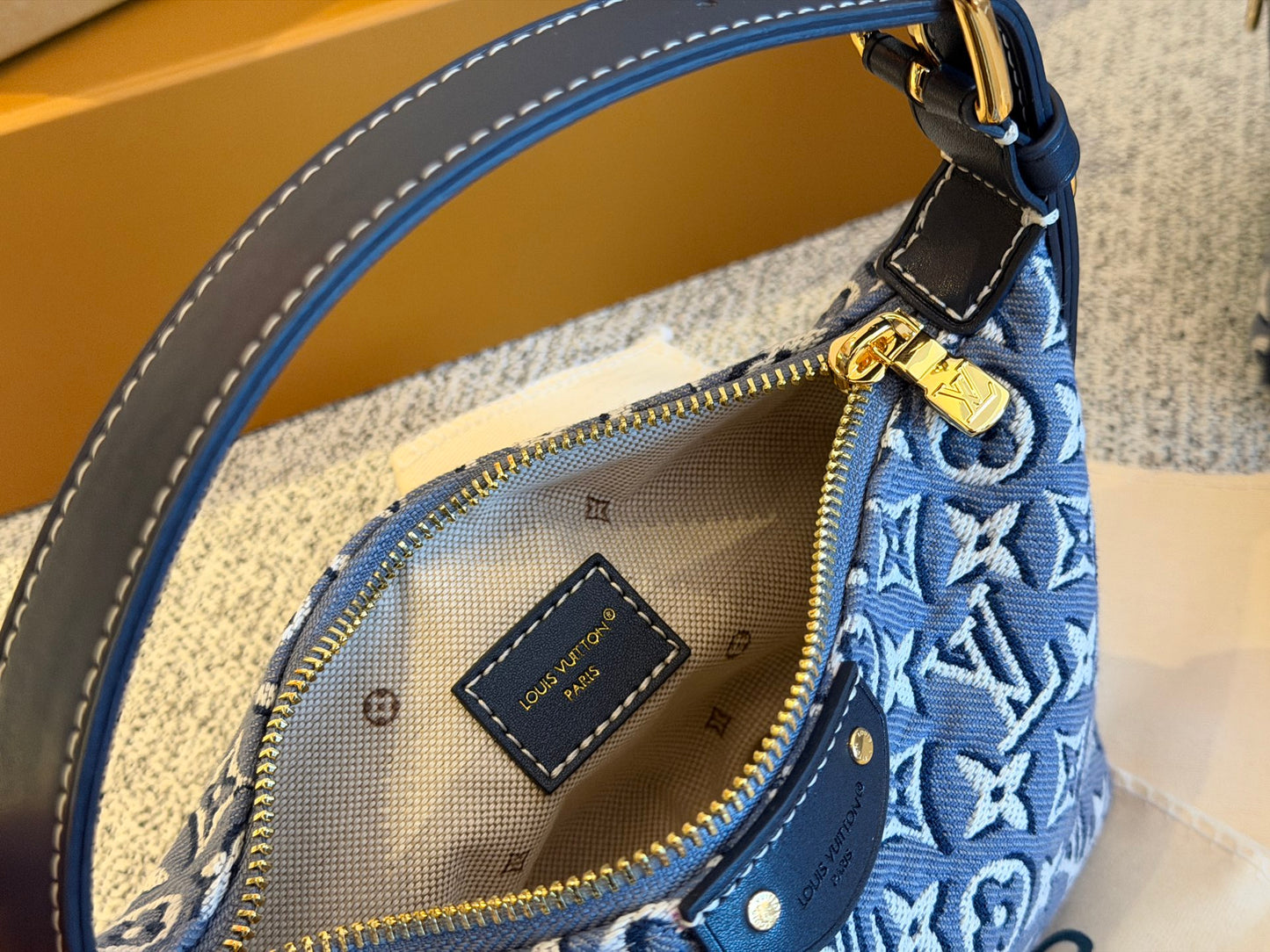 Cuero | Monogram Jacquard Mini Shoulder Bag